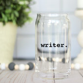 Schriftsteller Dosenglas