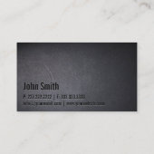 Schriftsteller Elegant Minimalistischer, formatier Visitenkarte (Rückseite)