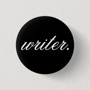Schriftsteller (Extravagant) Button
