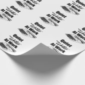 Schriftsteller Geschenkpapier (Ecke)