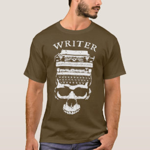 Schriftsteller Halloween Indie Autor Schriftstelle T-Shirt