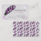 Schriftsteller - Journalist Visitenkarte (Vorne/Hinten)