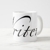 Schriftsteller Jumbo-Tasse (Vorderseite Rechts)