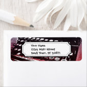 Schriftsteller mit Schreibmaschine Blue Red Pop Ar (Insitu)