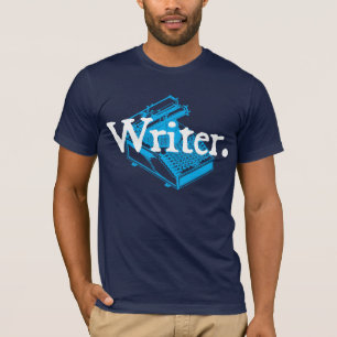 Schriftsteller. Mit Schreibmaschine T-Shirt