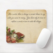Schriftsteller Mousepad (Mit Mouse)