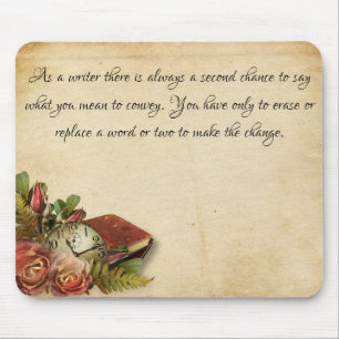 Schriftsteller Mousepad