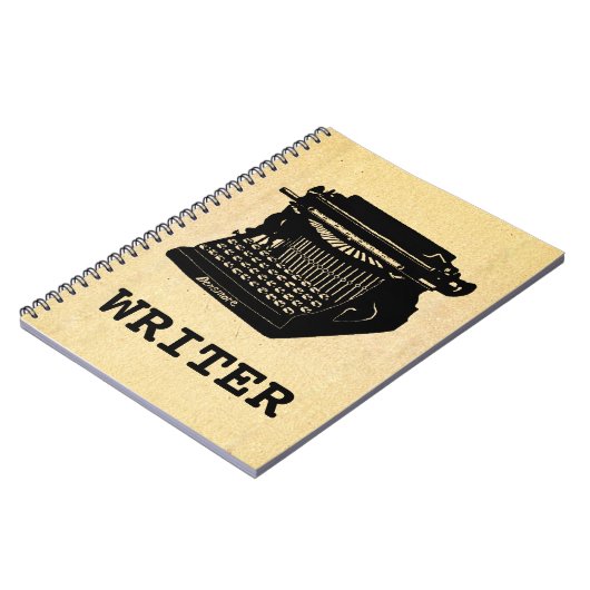 Schriftsteller Notizblock (Linke Seite)