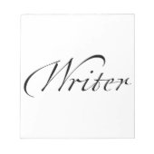 Schriftsteller Notizblock (Vorderseite)
