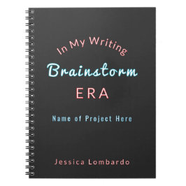 Schriftsteller Personalisiert Notizblock