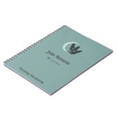 Schriftsteller personalisiert notizblock (Linke Seite)