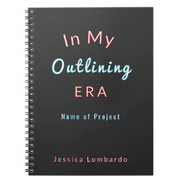 Schriftsteller Personalisiert Notizblock