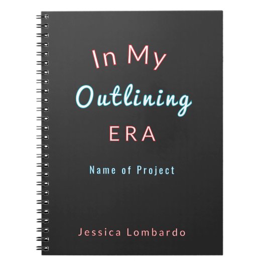 Schriftsteller Personalisiert Notizblock (Vorderseite)