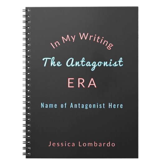 Schriftsteller Personalisiert Notizblock (Vorderseite)