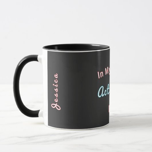 Schriftsteller Personalisiert Tasse (Links)