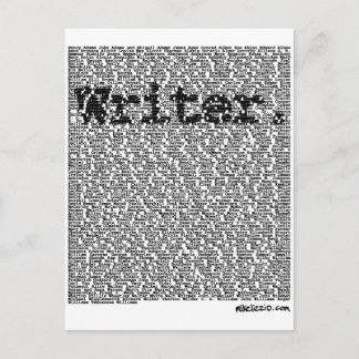 "Schriftsteller." Postkarte