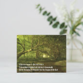 Schriftsteller Postkarte (Stehend Vorderseite)