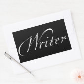Schriftsteller Rechteckiger Aufkleber (Umschlag)