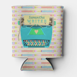 Schriftsteller Retro Mitte des Jahrhunderts Modern Dosenkühler