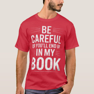 Schriftsteller Romancier Journalist Au Buch Schrei T-Shirt