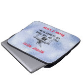 "Schriftsteller schreiben" Förderung. Revieren Sie Laptopschutzhülle (Vorne Knopf)