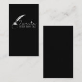 Schriftsteller Schriftsteller Witty Storyteller Visitenkarte (Vorne/Hinten)