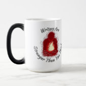 Schriftsteller sind schwerer, als Sie denken, Kaff Verwandlungstasse (Links)