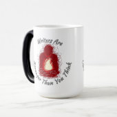 Schriftsteller sind schwerer, als Sie denken, Kaff Verwandlungstasse (Vorderseite Links)