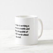 Schriftsteller ...Tasse Kaffeetasse (VorderseiteRechts)