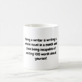Schriftsteller ...Tasse Kaffeetasse (Mittel)