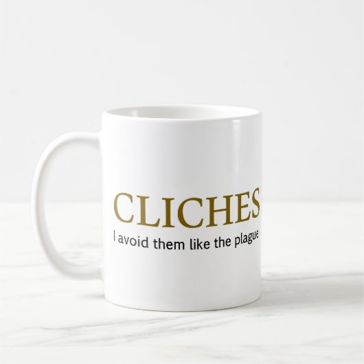 Schriftsteller-Tasse Kaffeetasse (Links)