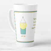 SCHRIFTSTELLER Tasse von Poet Adiela Akoo (Linke Ecke)