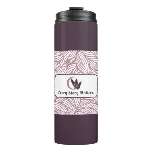 Schriftsteller Thermosbecher (Vorderseite)