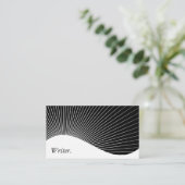 Schriftsteller Visitenkarte (Stehend Vorderseite)