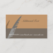 Schriftsteller Visitenkarte (Rückseite)