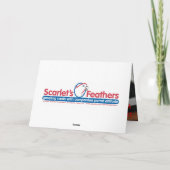 Schriftstellerblock Karte (Rückseite)