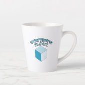 Schriftstellerblock Milchtasse (Rechts)