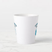 Schriftstellerblock Milchtasse (Vorderseite)