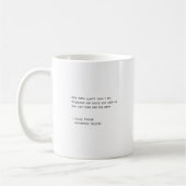 Schriftstellerin Emily Bronte Unsere Soul sind aus Kaffeetasse (Links)