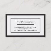 Schriftstellerin Freelance Visitenkarte (Rückseite)