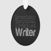 Schriftstellerin Ornament (Rückseite)