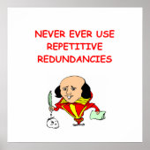 Schriftstellerin Poster (Vorne)