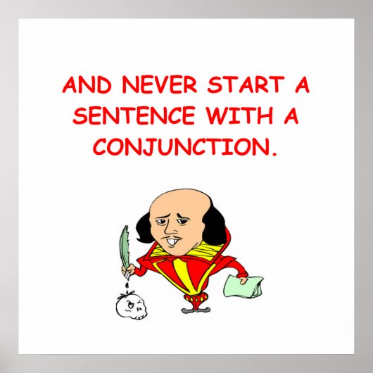 Schriftstellerin Poster (Vorne)