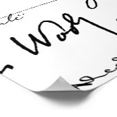 Schriftstellerinnen Poster (Ecke)