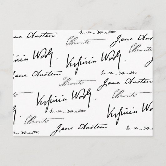 Schriftstellerinnen Postkarte (Vorderseite)