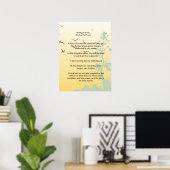 Schriftvorlage, Das Vaterunser Poster (Heimbüro)