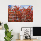 Schriftvorlage, Psalm 23, Vaterunser Poster (Heimbüro)