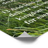 Schriftvorlage, Psalm 23, Vaterunser Poster (Ecke)