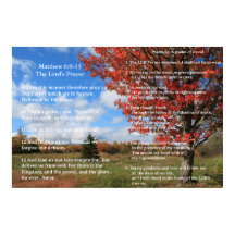 Schriftvorlage, Psalm 23, Vaterunser