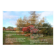 Schriftvorlage, Psalm 23, Vaterunser
